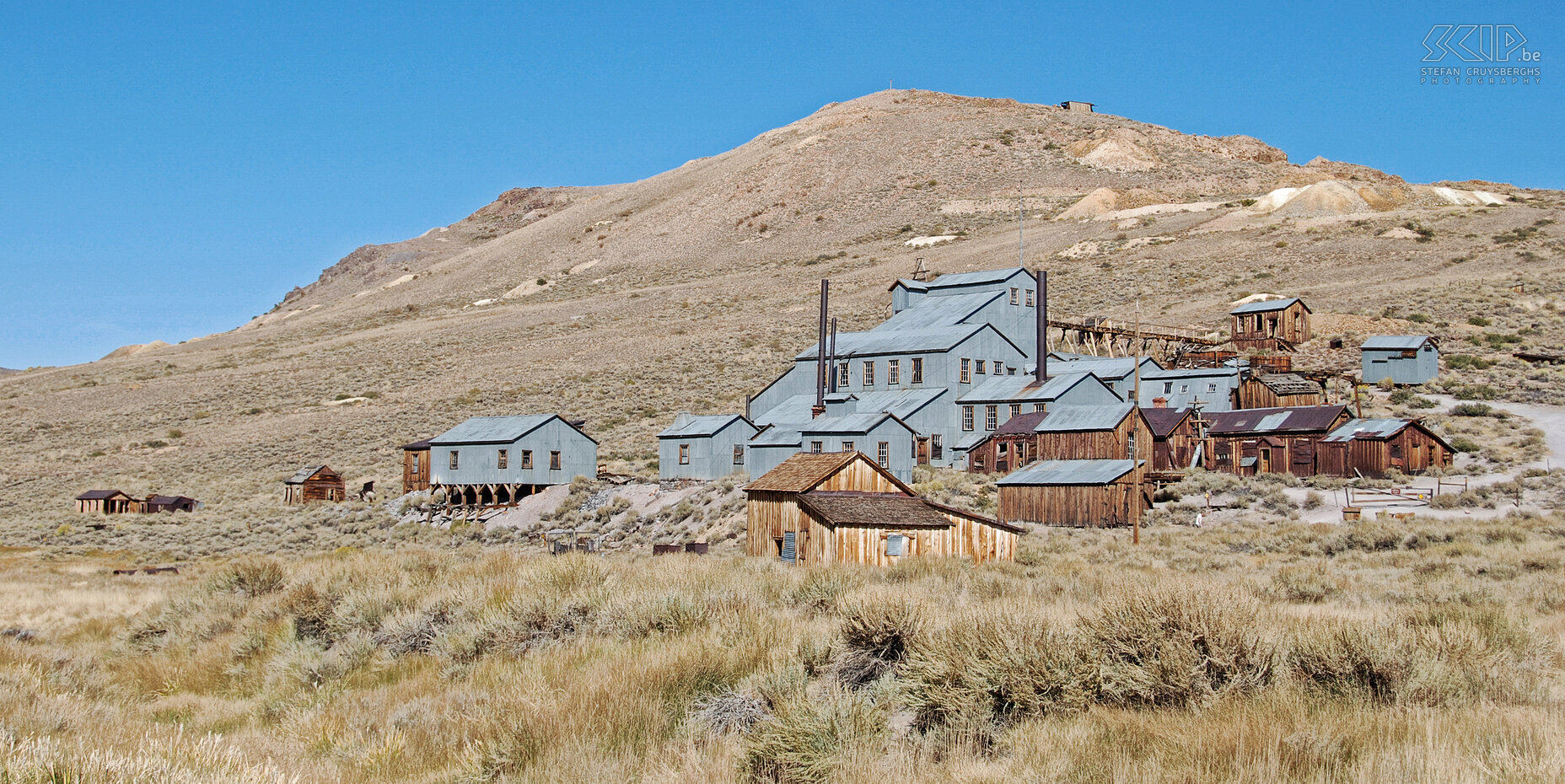 Bodie Bodie, gelegen ten oosten van Yosemite, is een spookstad die in 1932 werd verlaten. Het stadje werd in 1859 gesticht tijdens de goudkoorts en het geeft nog een zeer goed beeld van hoe een stad er in het wilde westen uitzag. Stefan Cruysberghs